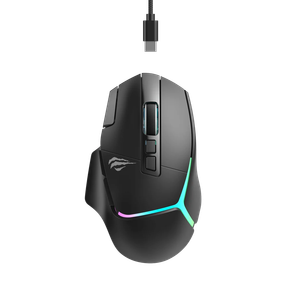 Мышь беспроводная/проводная Havit MS967WB  черный