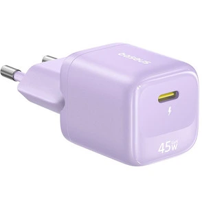 Сетевое зарядное устройство Baseus EnerFill FN22 фиолетовый