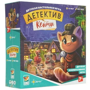 Обзор настольной игры "Детектив Кейти"