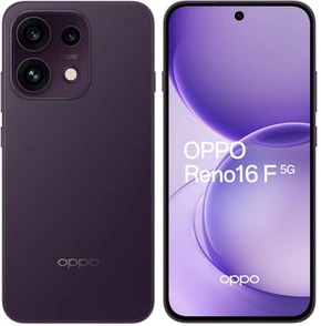 6.57" Смартфон OPPO Reno16 F 5G 256 ГБ фиолетовый