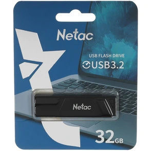 Память USB Flash 32 ГБ Netac U336S [NT03U336S-032G-32BK]