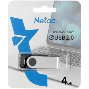 Память USB Flash 4 ГБ Netac U505 [NT03U505N-004G-20BK]