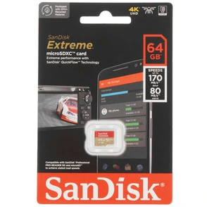 Обзор карты памяти SanDisk Extreme microSDXC 64 ГБ