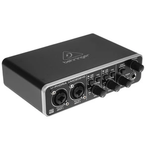 Обзор внешней звуковой карты Behringer U-Phoria UMC202HD