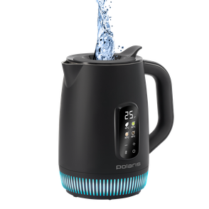 Электрочайник Polaris PWK 0724DDW Water Way Pro черный