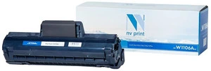 Картридж лазерный NV Print NV-W1106A черный