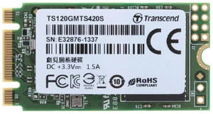 Обзор SSD накопителя 120 Гб Transcend MTS420