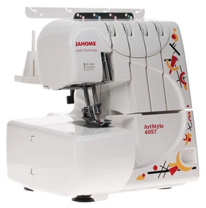 Обзор 3-/4- ниточного оверлока Janome ArtStyle 4057