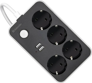 Удлинитель Defender R230 черный
