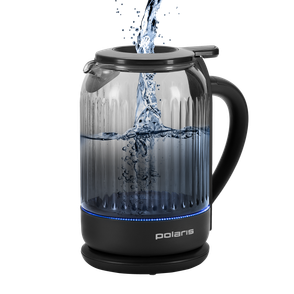 Электрочайник Polaris PWK 0701CGL Water Way Pro черный