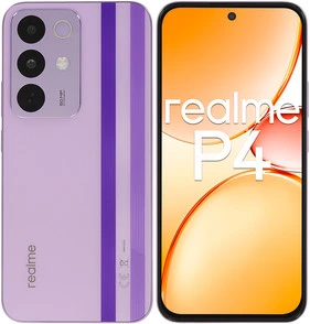 6.8" Смартфон realme P4 256 ГБ фиолетовый