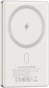 Портативный аккумулятор Canyon OnPower 505 бежевый