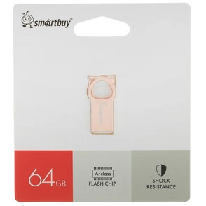 Память USB Flash 64 ГБ Smartbuy MC5 Metal Kitty [SB064GBMC5]