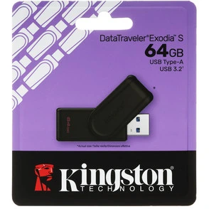 Обзор USB Flash памяти Kingston DataTraveler Exodia S DTXS/64GB 64 ГБ