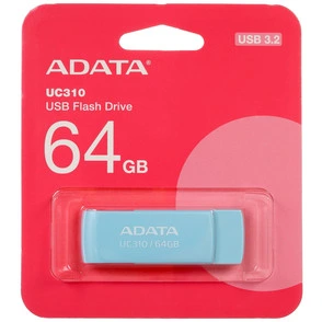 Память USB Flash 64 ГБ A-Data UC310 [UC310-64G-RBU]