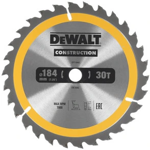 Диск пильный DeWalt  CONSTRUCTION DT1940