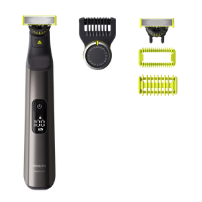 Триммер Philips OneBlade QP6552/30 черный/серебристый