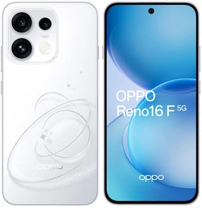 6.57" Смартфон OPPO Reno16 F 5G 256 ГБ белый