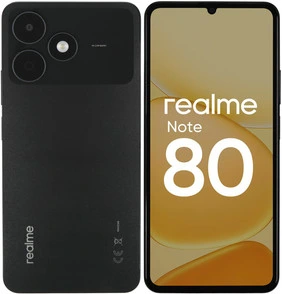 6.74" Смартфон realme Note 80 128 ГБ черный