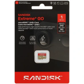 Карта памяти SanDisk Extreme Go microSD 1024 ГБ [SDSQXGN-1T00-GN6MN]