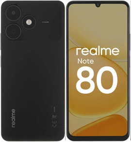 6.74" Смартфон realme Note 80 64 ГБ черный