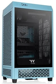 Корпус Thermaltake The Tower 200 Turquoise [CA-1X9-00SBWN-00] бирюзовый