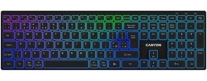Клавиатура  беспроводная CANYON HKB-W11 цвет черный
