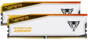 Обзор оперативной памяти Patriot VIPER Elite 5 RGB TUF Gaming Alliance — стильная DDR5 для белой сборки