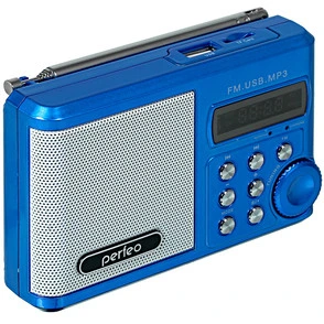 Обзор радиоприемника Perfeo Sound Ranger синий