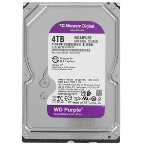 Купить 4 ТБ Жесткий диск WD Purple [WD44PURZ] в интернет-магазине