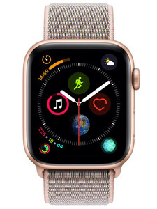 Купить Смарт-часы Apple Watch Series 4 GPS 44mm ремешок - розовый в  интернет магазине DNS. Характеристики, цена | 1319125