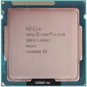 Intel Core i3 3250 3.5GHz 3Mb 2xDDR3 1333 HDGraphics2500 TDP 55w LGA1155 OEM DNS. 0190932