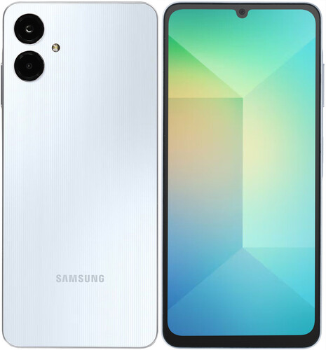Купить 6.7" Смартфон Samsung Galaxy A06 64 ГБ голубой в интернет-магазине DNS. Характеристики, цена Samsung Galaxy A06 | 9152773.