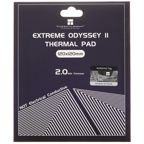 Купить Термопрокладка  Thermalright Extreme Odyssey II [ODYSSEY-II-120X120-2.0] в интернет-магазине DNS. Характеристики, цена Thermalright Extreme Odyssey II | 5421940.