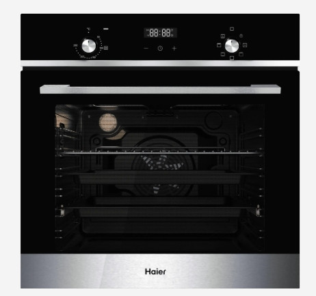 Купить Электрический духовой шкаф Haier HOX-P06HGBX черный в интернет-магазине DNS. Характеристики, цена Haier HOX-P06HGBX | 1373785.
