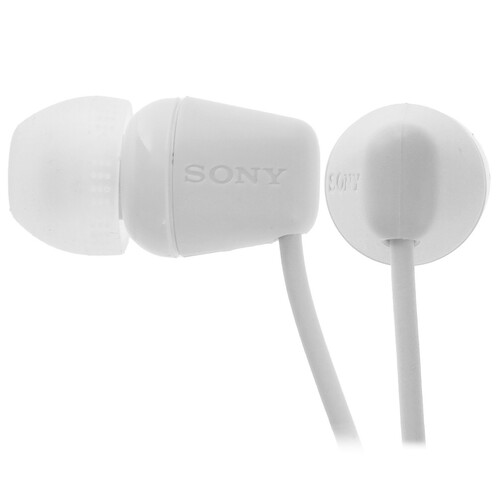 Купить Беспроводные наушники Sony WI-C100  белый 2022 в интернет-магазине DNS. Характеристики, цена Sony WI-C100 | 5459492.