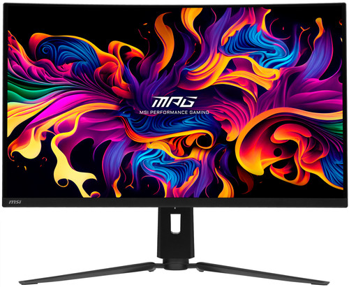 Купить 31.5" Монитор MSI MPG 321CURX QD-OLED черный в интернет-магазине DNS. Характеристики, цена MSI MPG 321CURX QD-OLED | 5482910.