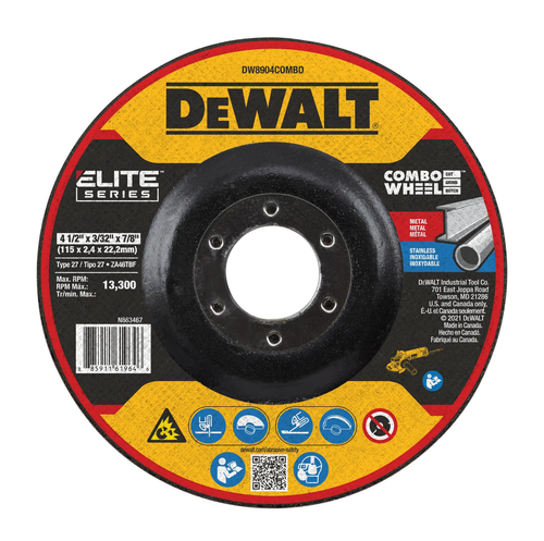 Купить Диск отрезной DeWalt DW8904COMBO в интернет-магазине DNS. Характеристики, цена DeWalt DW8904COMBO | 5933862.