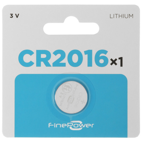 Купить Батарейка FinePower V.2 CR2016 в интернет-магазине DNS. Характеристики, цена FinePower V.2 | 5410510.