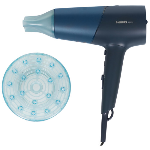 Купить Фен Philips BHD512/00 синий в интернет-магазине DNS. Характеристики, цена Philips BHD512/00 | 9189085.