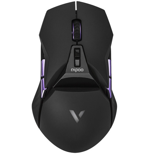 Купить Мышь беспроводная/проводная RAPOO VT950Pro  черный в интернет-магазине DNS. Характеристики, цена RAPOO VT950Pro | 9125965.
