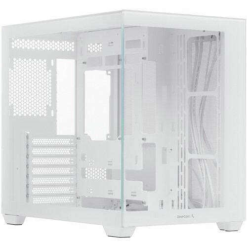 Купить Корпус DEEPCOOL CG530 [R-CG530-WHNDA0-G-1] белый в интернет-магазине DNS. Характеристики, цена DEEPCOOL CG530 | 5607808.