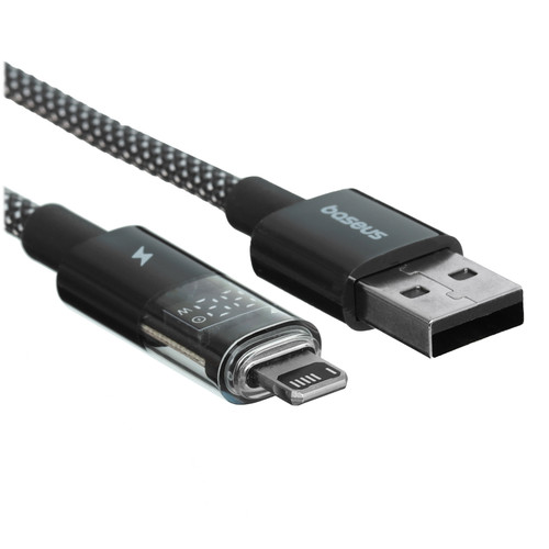 Купить Кабель Baseus Lightning 8-pin - USB Type-A черный в интернет-магазине DNS. Характеристики, цена Baseus Display 2 | 5627699.