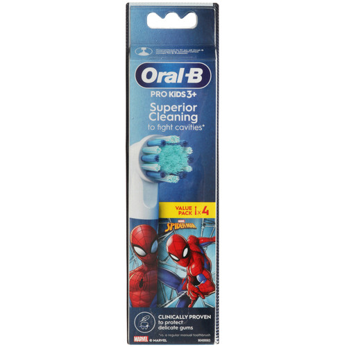 Купить Набор сменных насадок Braun Oral-B Kids 3+ Spider Man в интернет-магазине DNS. Характеристики, цена Braun Oral-B Kids 3+ Spider Man | 5636902.