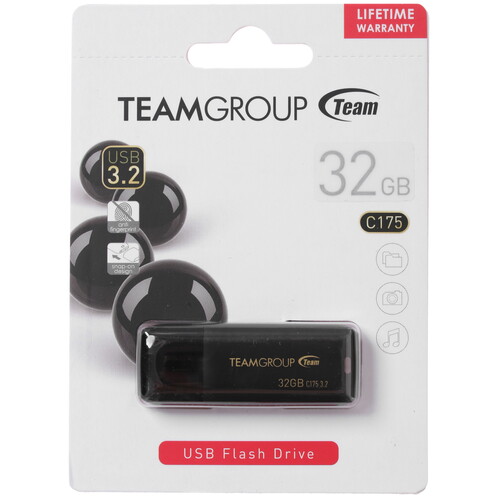 Купить Память USB Flash 32 ГБ Team Group C175 [TC175332GB01] в интернет-магазине DNS. Характеристики, цена Team Group C175 | 4798518.
