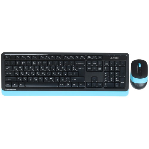 Купить Клавиатура+мышь беспроводная   A4Tech Fstyler FG1010 черный в интернет-магазине DNS. Характеристики, цена A4Tech Fstyler FG1010 | 1395909.