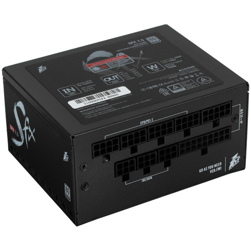 Купить Блок питания 1STPLAYER SFX 7.5 [PS-750SFX] черный в интернет-магазине DNS. Характеристики, цена 1STPLAYER SFX 7.5 | 5355193.