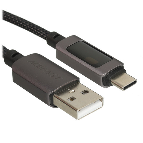 Купить Кабель ACEFAST USB Type-C - USB Type-A черный 1.2 м в интернет-магазине DNS. Характеристики, цена ACEFAST C21-04 | 5635498.