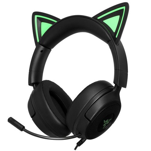 Купить Проводные наушники Razer Kraken Kitty V3 X  черный 2025 в интернет-магазине DNS. Характеристики, цена Razer Kraken Kitty V3 X | 5636720.