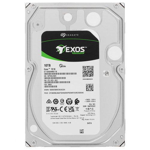 Купить 10 ТБ Жесткий диск Seagate Exos 7E10 [ST10000NM017B] в интернет-магазине DNS. Характеристики, цена Seagate Exos 7E10 | 5091003.